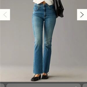 MOTHER Denim in Hustler Ankle Fray in Wish Upon a Star Size 26